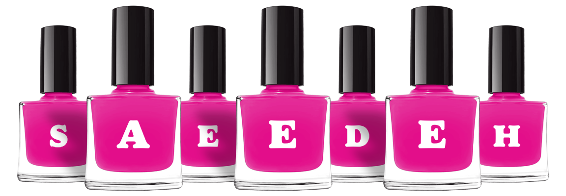 Saeedeh nails logo