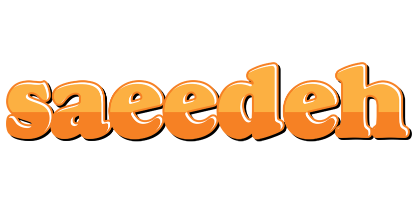 Saeedeh orange logo