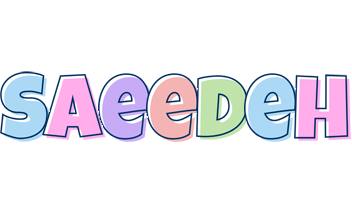 Saeedeh pastel logo