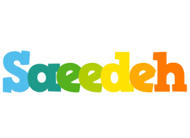 Saeedeh rainbows logo