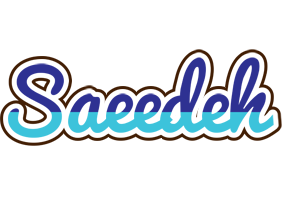 Saeedeh raining logo