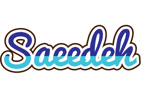 Saeedeh raining logo