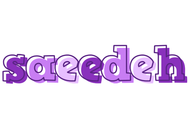 Saeedeh sensual logo