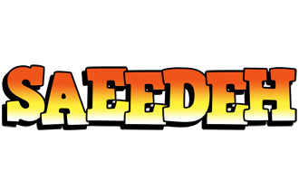 Saeedeh sunset logo