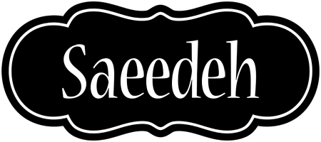 Saeedeh welcome logo