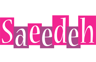 Saeedeh whine logo