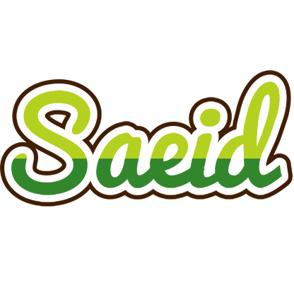 Saeid golfing logo