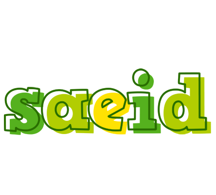 Saeid juice logo