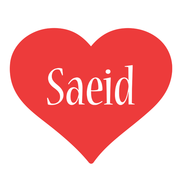 Saeid love logo