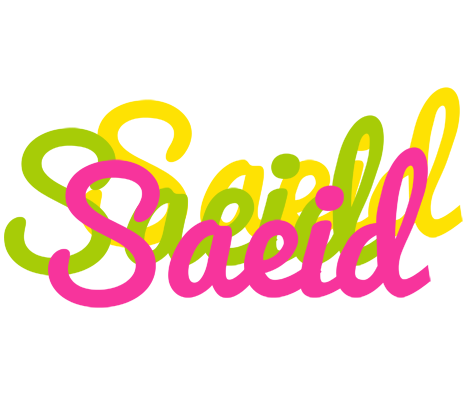 Saeid sweets logo