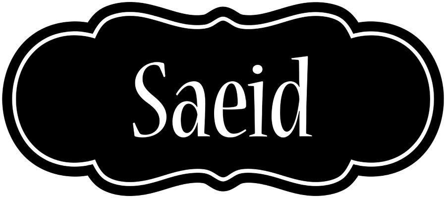 Saeid welcome logo