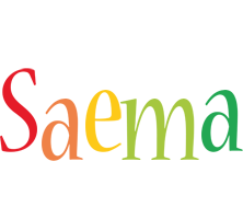 Saema birthday logo