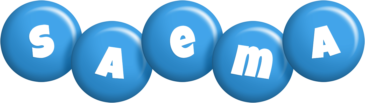 Saema candy-blue logo
