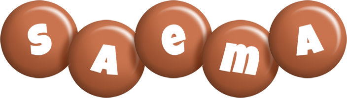 Saema candy-brown logo