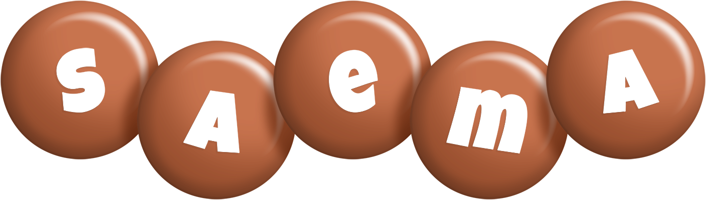 Saema candy-brown logo