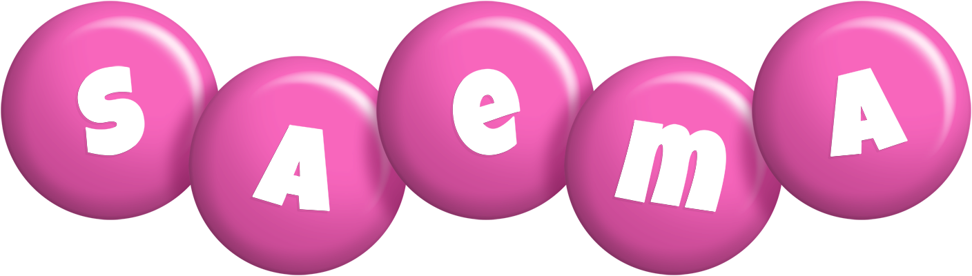 Saema candy-pink logo