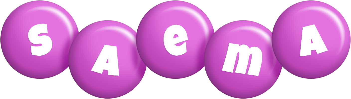 Saema candy-purple logo