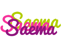 Saema flowers logo