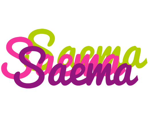 Saema flowers logo