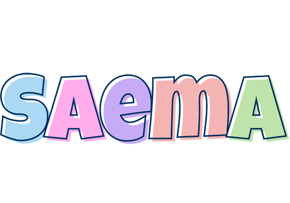 Saema pastel logo