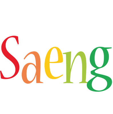 Saeng birthday logo