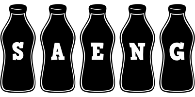 Saeng bottle logo