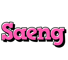 Saeng girlish logo