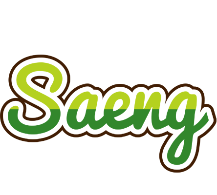 Saeng golfing logo