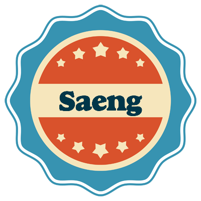 Saeng labels logo