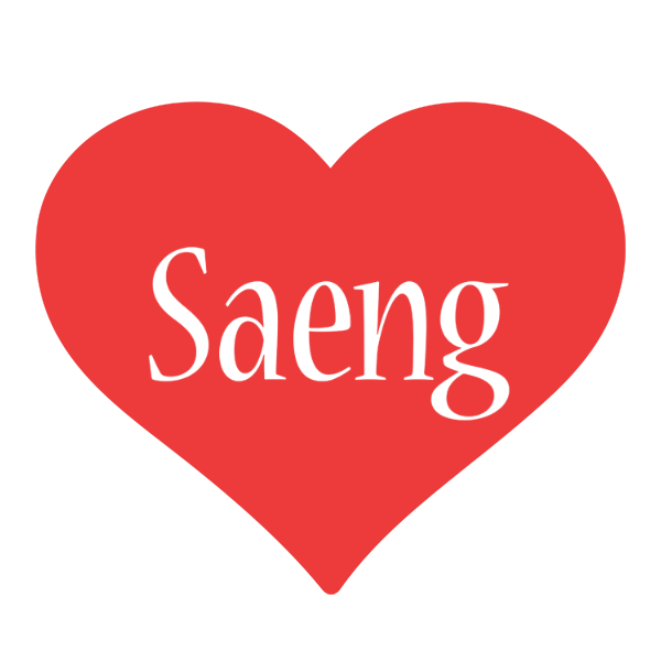 Saeng love logo