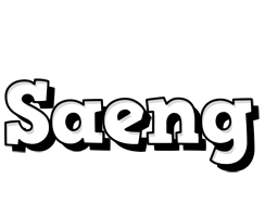 Saeng snowing logo