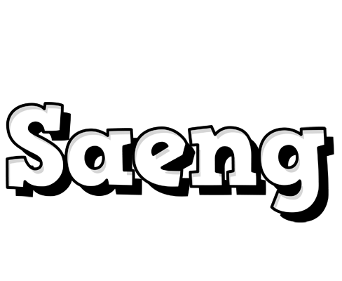 Saeng snowing logo