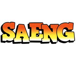 Saeng sunset logo