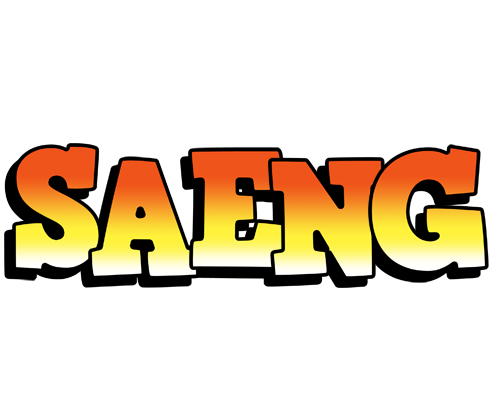 Saeng sunset logo