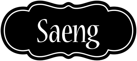 Saeng welcome logo