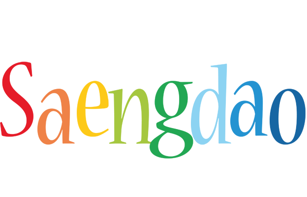 Saengdao birthday logo