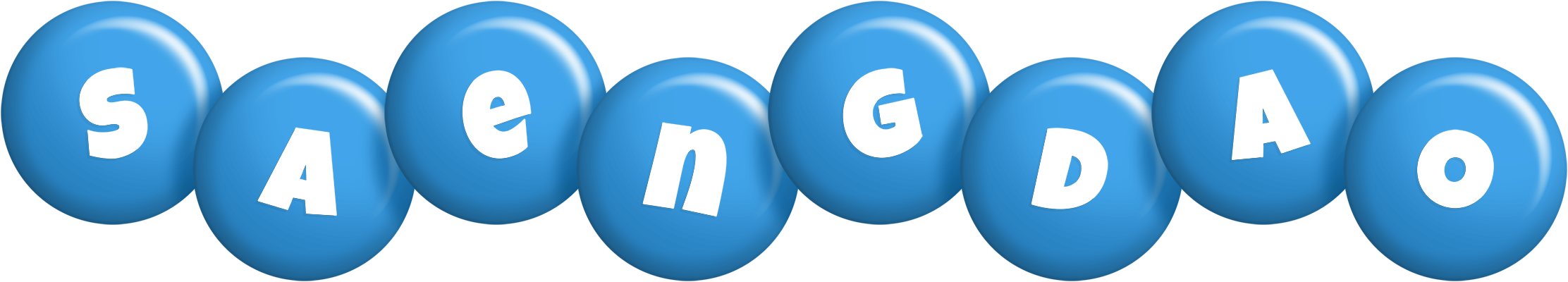 Saengdao candy-blue logo