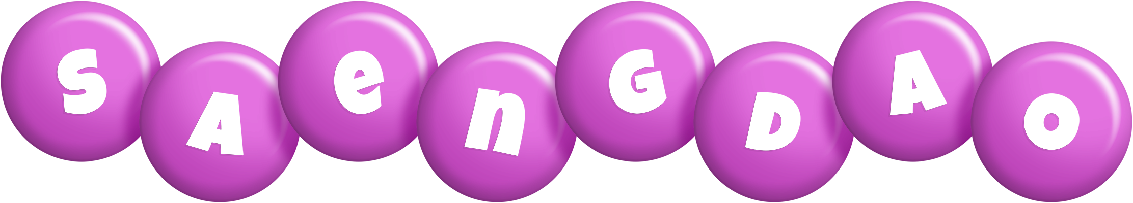 Saengdao candy-purple logo
