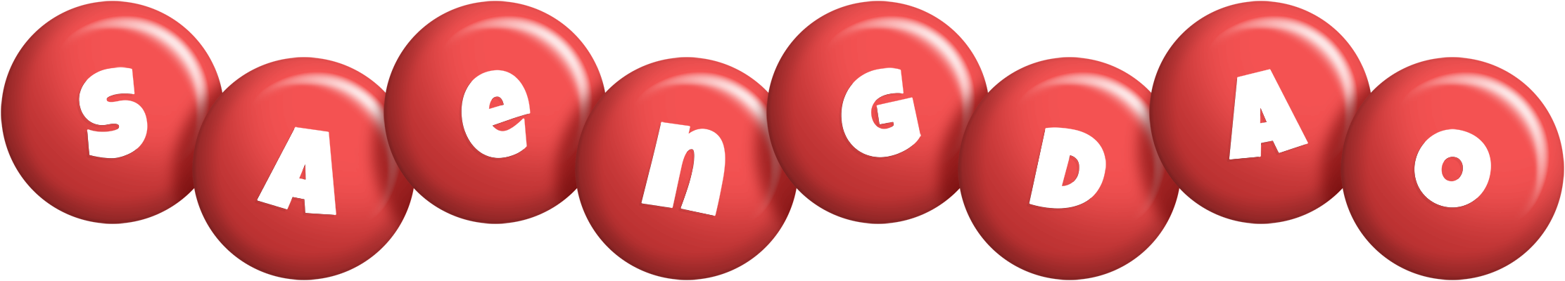 Saengdao candy-red logo