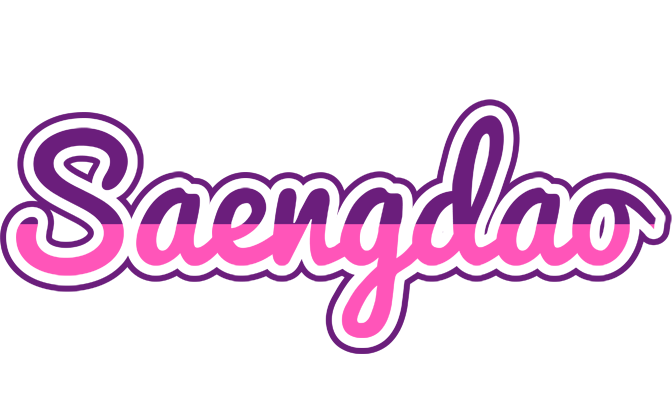 Saengdao cheerful logo