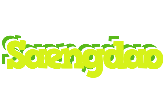 Saengdao citrus logo