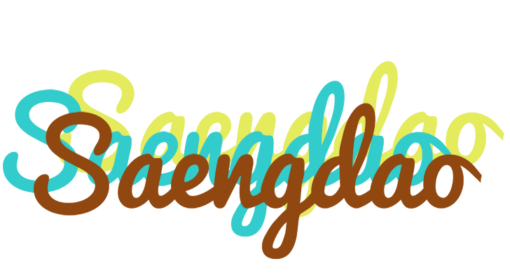 Saengdao cupcake logo