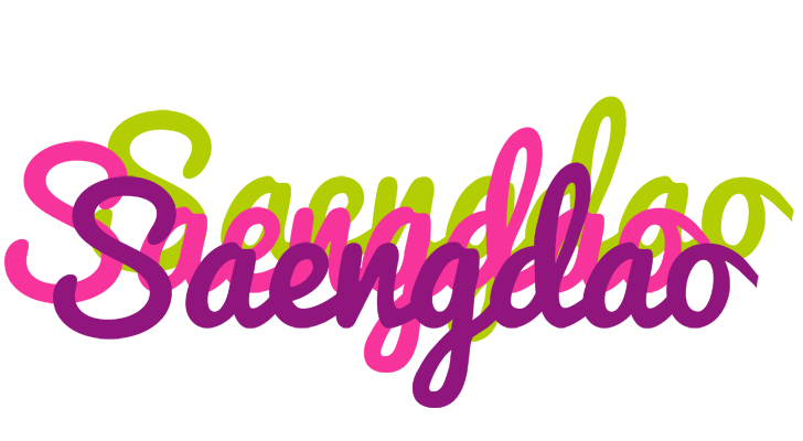 Saengdao flowers logo