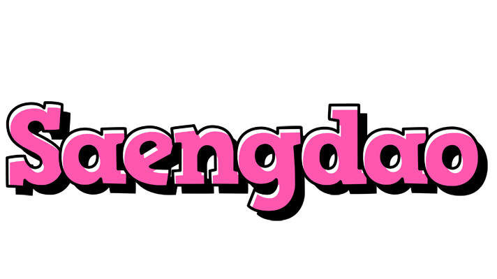 Saengdao girlish logo