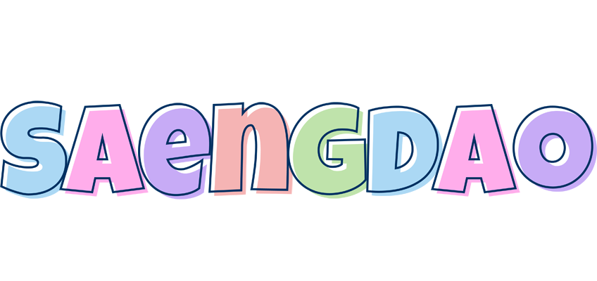 Saengdao pastel logo