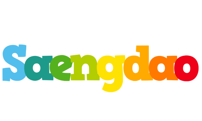 Saengdao rainbows logo