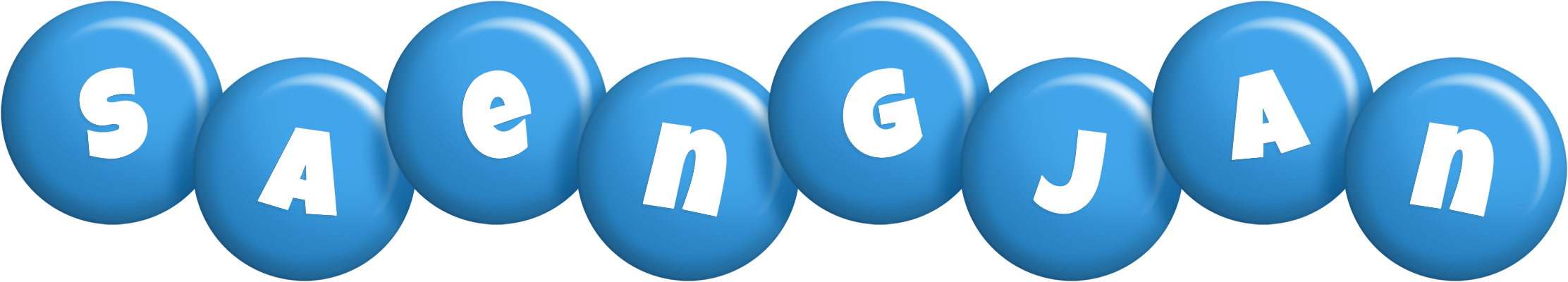Saengjan candy-blue logo