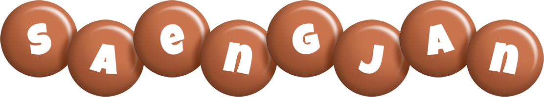 Saengjan candy-brown logo