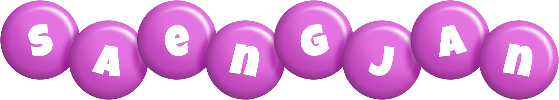 Saengjan candy-purple logo
