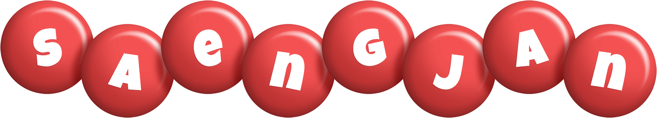 Saengjan candy-red logo